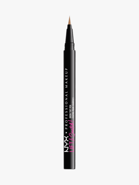 NYX Professional Makeup Lift & Snatch Brow Tint Pen in branded component on a light gray background